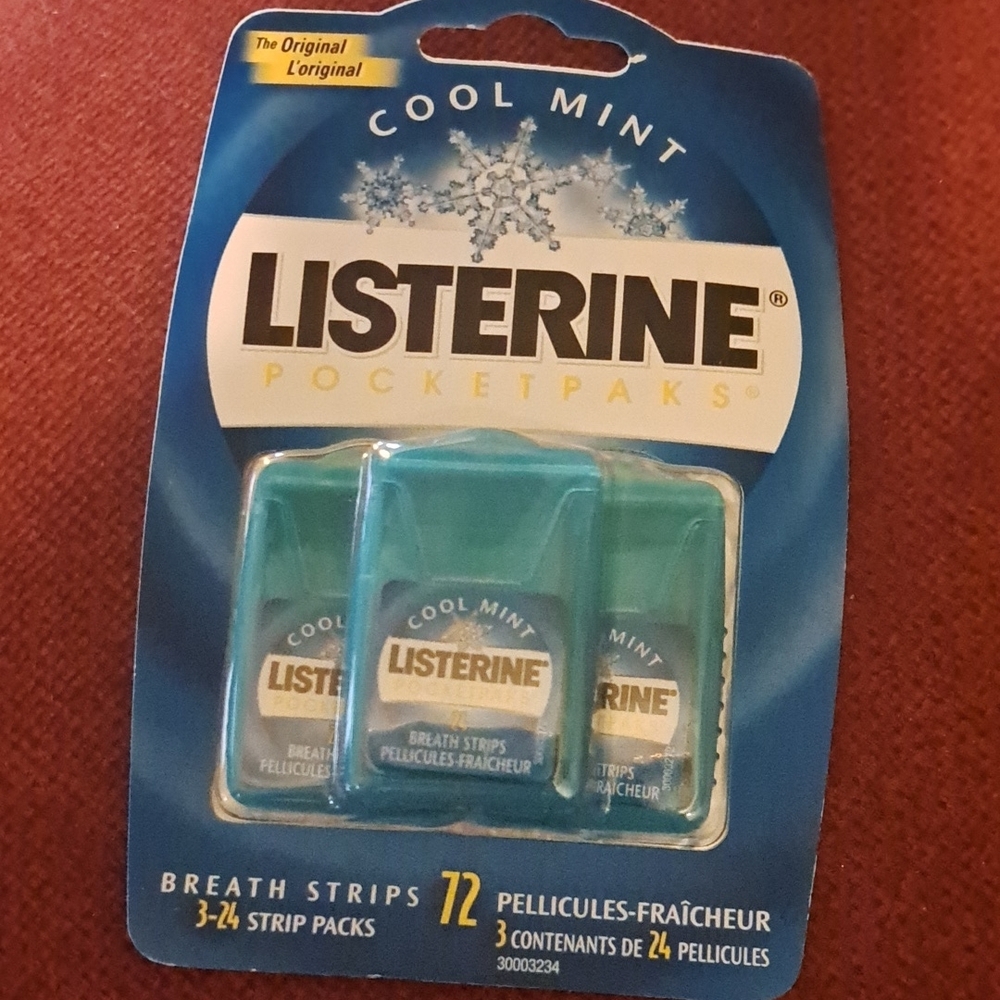 Cool Mint Breath Strips - 72 Count PocketPaks